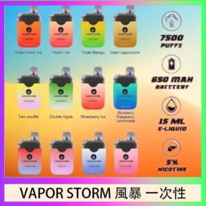 Vapor Storm風暴電子煙7500口(5%)一次性